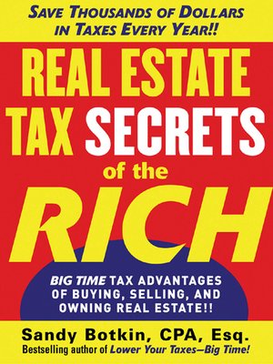 cover image of Real Estate Tax Secrets of the Rich